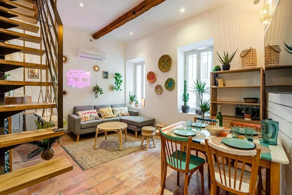 Ciotat Colada Beau Duplex Atypique A 50 M Du Port Classe 3 Etoiles Ла-Сьйота Екстер'єр фото