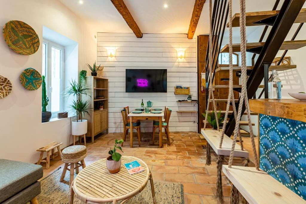 Ciotat Colada Beau Duplex Atypique A 50 M Du Port Classe 3 Etoiles Ла-Сьйота Екстер'єр фото